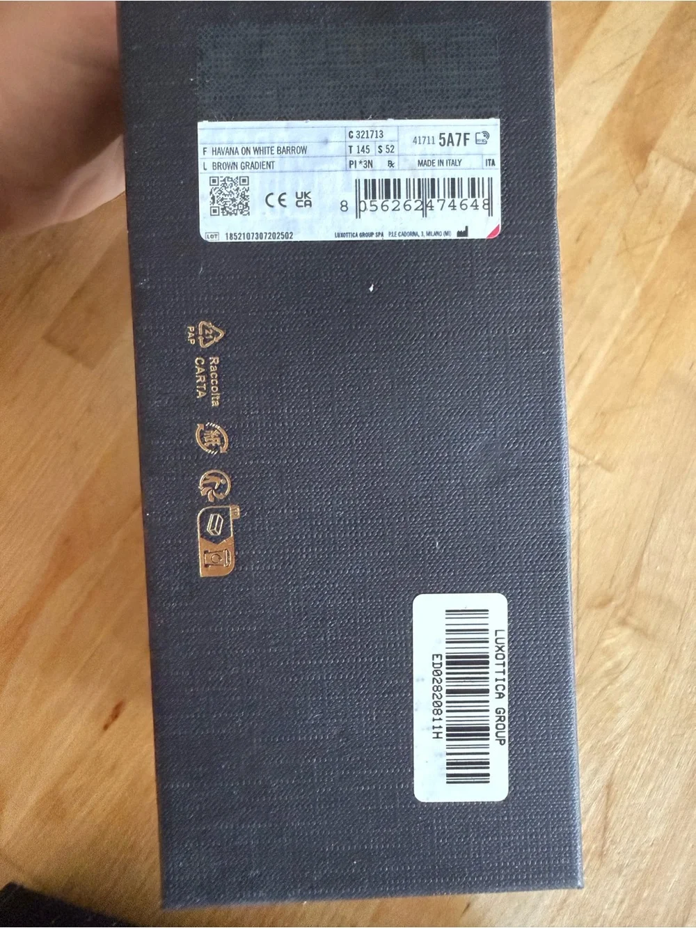 Dolce & Gabbana Dark Brown Square Sunglasses with Black Case